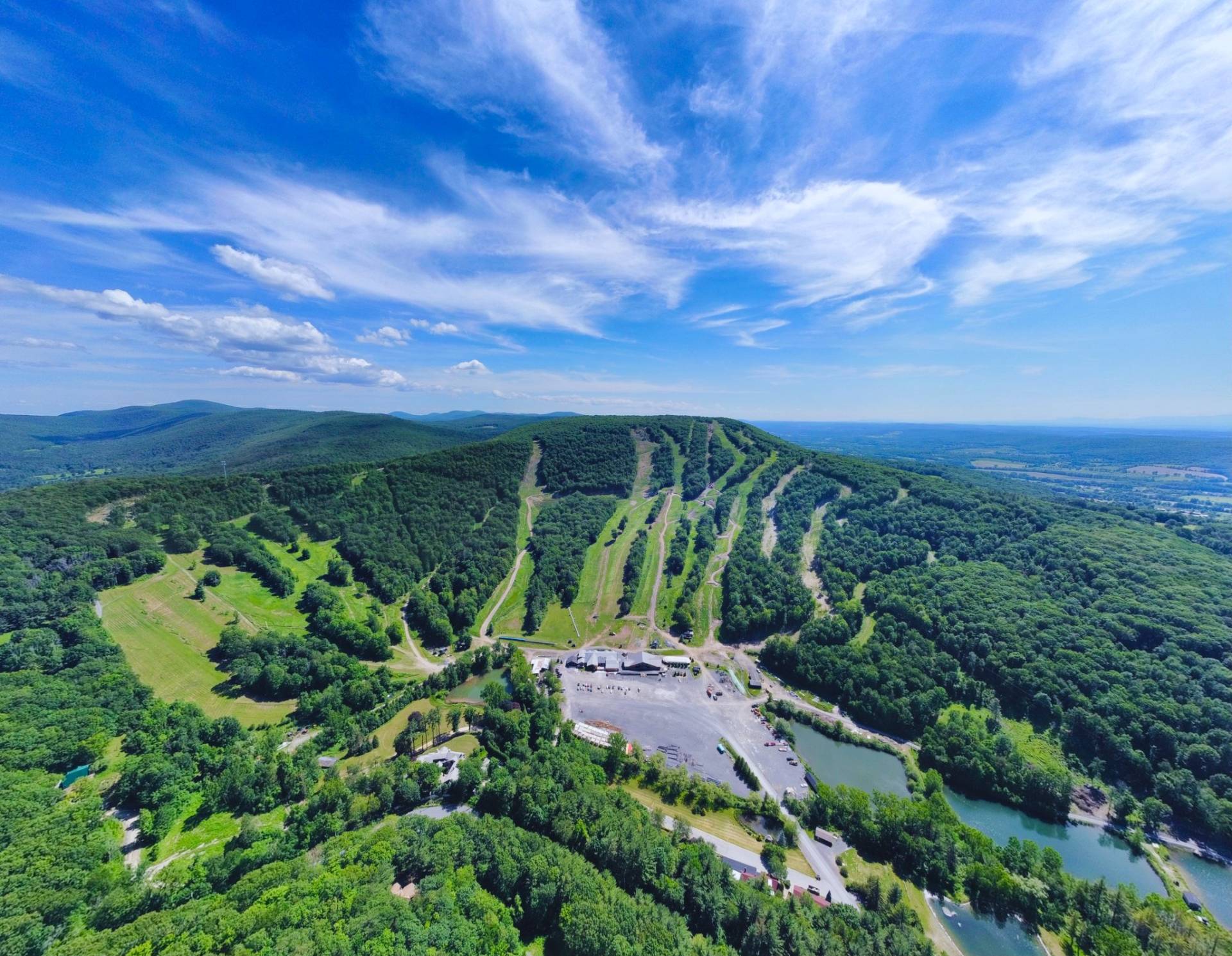 Aerial View of Catamount